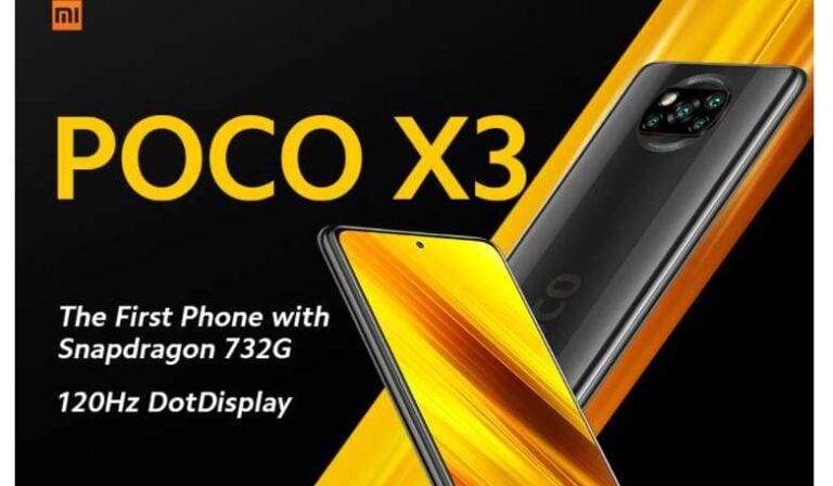 POCO X3 NFC Snapdragon 732G 6GB 64GB Глобална версия