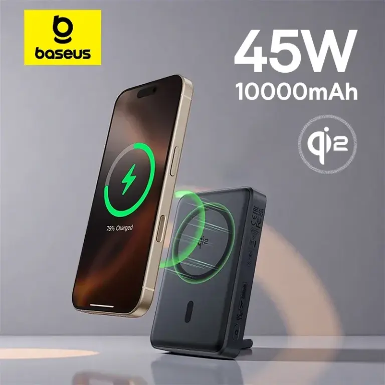 Baseus Qi2 45W 10000 mAh магнитен пауърбанк