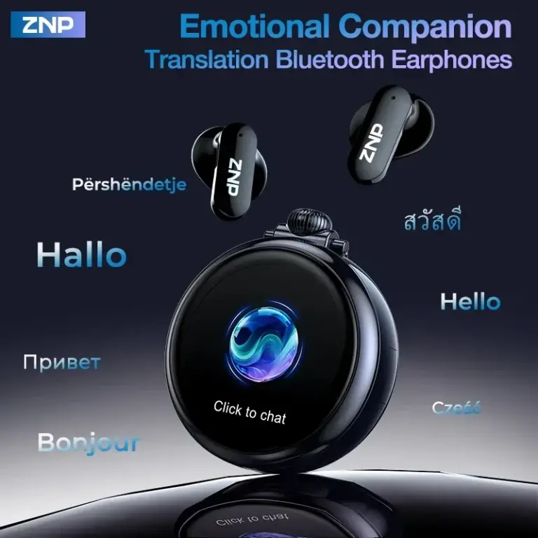 ZNP N03 Bluetooth слушалки с AI превод